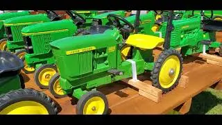 Pedal Tractors (John Deere Years) Display