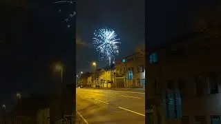 Nottingham 2022 - New year fireworks
