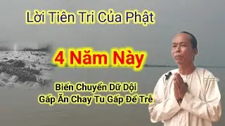Lời Ti&ecirc;n Tri của Phật🛑4 Năm N&agrave;y Biến Chuyển Dữ Dội,Gấp Ăn Chay Tu Để Trễ,Cư Sĩ Chia sẻ