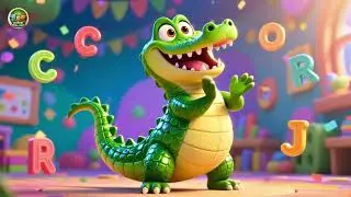 Baby Alligator Alphabet ABC 🐊🔤 Fun Learning Song for Kids | Nursery Rhyme