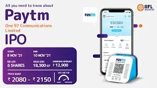 One 97 Communications IPO | Paytm IPO | IIFL Securities | Shweta Papriwal