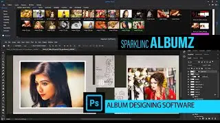 Automatic Album Designing Software | Spares with AutoTemplates | Sparklinc Albumz