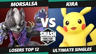 SWT CASO Online Top 12 - Morsalsa (Wolf) Vs. Kira (Pikachu) SSBU Ultimate Tournament