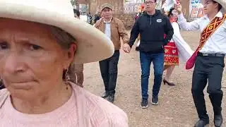 Fiesta Patronal Parobamba virgen del Rosario (Los devotos :Mario Vargas y su Esposa Katy)2022