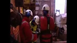 Helena Belien offshore on GFA (Gullfaks A oil platform)