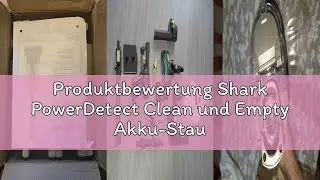 Produktbewertung Shark PowerDetect Clean und Empty Akku-Staubsauger, PowerFins Detect, Reverse Clean