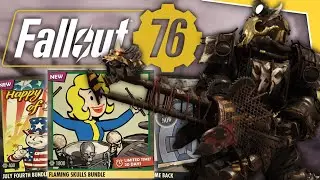 Fallout 76 - Atomic Shop Update: Flaming Skulls Bundle