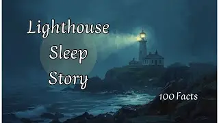 Gentle Seaside Lighthouse Vigils 🌊 100 Relaxing Facts - Waves, Beacons & Salt Air | Sleep,Meditation