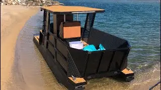 There&rsquo;s a snake in my boat. Pontoon boat upgrades 