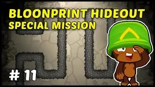 BLOONPRINT HIDEOUT BLOONCHIPPER BLUEPRINT - Bloons Monkey City iOS, iPhone - Episode 11
