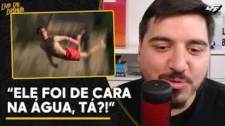 LUISINHO REAGE: SIMPLESMENTE O CAMPEONATO MUNDIAL DE BARRIGADA NA ÁGUA