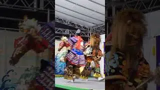 💃💃💃　2-15 #Fierce #Battle #God vs #KIMEN #Devil #HACHI-MAN #Dance  #IWAMI-KAGURA #Okami-Shinyu-Za
