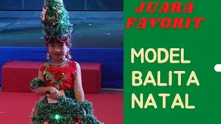 BAJU NATAL PESTA | MODEL BALITA BAJU NATAL | BAJU POHON NATAL | JUARA FAVORIT BALITA