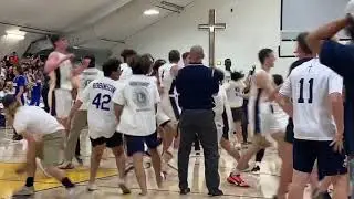 Crean Lutheran Celebrate CIF-SS Title
