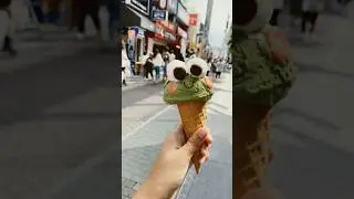 Froggy ice cream says hi 🐸🍦💕 #toocutetoeat