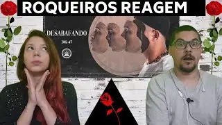 Rockeiros reagem a rap - DK 47 Desabafando - Respet&aacute;culo Vida Sem Trilhos react VST