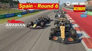 سباق السادس 🔥 حلبة إسبانيا 🇪🇸 | الموسم الثاني | أكشن مجنون وحسم ناري حتى آخر ثانية! 🏁 #f1 #formula1 