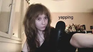 ASMR-шепот в час ночи, когда я должна спать 🖤😛