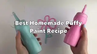 Best Homemade DIY Puffy Paint
