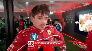 Charles Leclerc: We Paid the Price of My Mistakes | Post Race Interview | Azerbaijan Grand Prix 2025