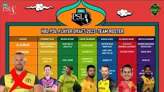 PSL 8 DRAFT Picks Discussion | PSL 2023 All Teams Squads Analysis | PSL 8 All Team Squads