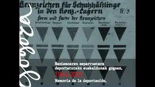 Ekitaldia -Acto Nazismoaren esparruetara deportatutako euskaldunak gogoan. Memoria de la deportación