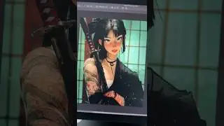 Another 2 Hour painting in 30 Seconds 🗿 #digitalart #artist