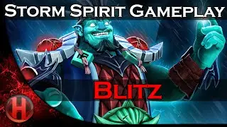 Blitz Ranked Storm Spirit Gameplay Dota 2