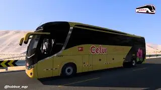 Cetur | Dorado Vip | Comil Campione Invictus 1200  | Map Per&uacute; Simulador | Cocachacra - Arequipa