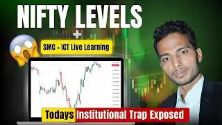 Institutional Trap Exposed | Nifty Levels for Tomorrow | Smart Money Concept Explained #nifitylevel.