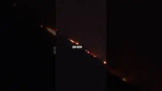 A fire broke out in the Dachigam forest area of Srinagar during the intervening night officials said