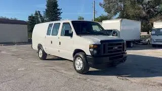 2013 Ford E-350 Empty Cargo Van &ndash; Built for Business. Jobsite-Ready.