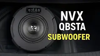 NVX QBSTA Review: Best Hidden Spare Tire Subwoofer for Deep Bass in 2025