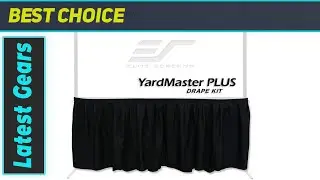 Elite Screens Projector Projection Screen Drape Kit Accessory for Yard Master Plus Series -