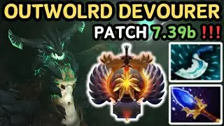 🔥 NEW PATCH 7.39b - IMMORTAL OUTWORLD DEVOURER Midlane 0 DEAD Gameplay 🔥 - Dota 2