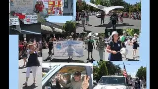 Peace House Marching in 4th of July Parade 2016