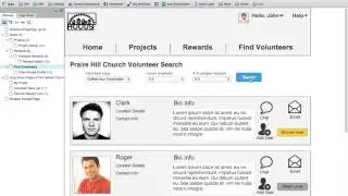 Website prototype demo