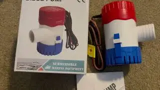 Quick overview of this Boat Bilge Water Pump...