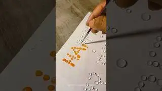 Happy Makar Sankranti ✨🔥 Water Drop Art 💧🤯#shorts #painting #trending #viral