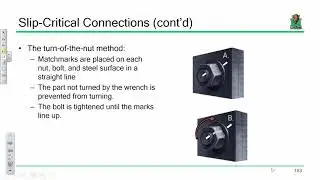 CE 414 Lecture 19:  Slip-Critical Connections (2020.02.28)