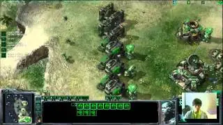 puCK's Colossus Drop Harass against fOrGG - Starcraft 2