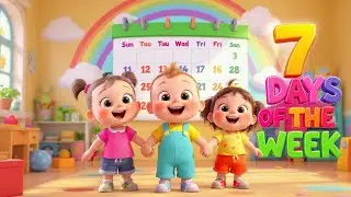 Sing & Learn: The Days of the Week Song! 🌈 Fun Musical Lesson for KIds 🗓️
