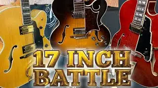 17 Inch Laminate Archtop Guitar Battle: Gibson vs Guild vs D&rsquo;Angelico