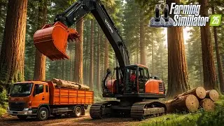 I Started a FORESTRY COMPANY & Took Down GIANT SEQUOIAS 🌲💪 | Bear Wallow Logging FS25