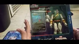 Magic the gathering and marvel Legends man-wolf John Jameson unboxing #marvellegends 