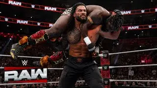 WWE July 23, 2026 Roman Reigns Vs Oba Femi Match Highlights!