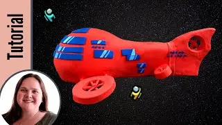 How to Make the Among Us Airship Cake
