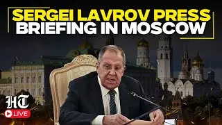 Russia News LIVE | Sergei Lavrov holds press briefing in Moscow | Iran | Putin | Donald Trump