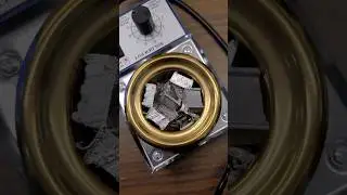 Melting the first bit of solder in my new solder pot 🫠 #soldering #maker #solderingtools #makerlife