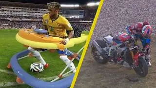 Neymar VS Motortibke 😂😂😂  Regardez jusqu'&agrave; la fin !
